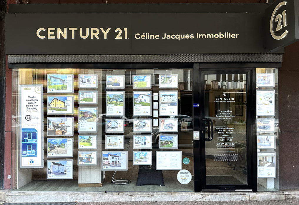 Agence immobilière CENTURY 21 Céline Jacques Immobilier, 88100 ST DIE DES VOSGES