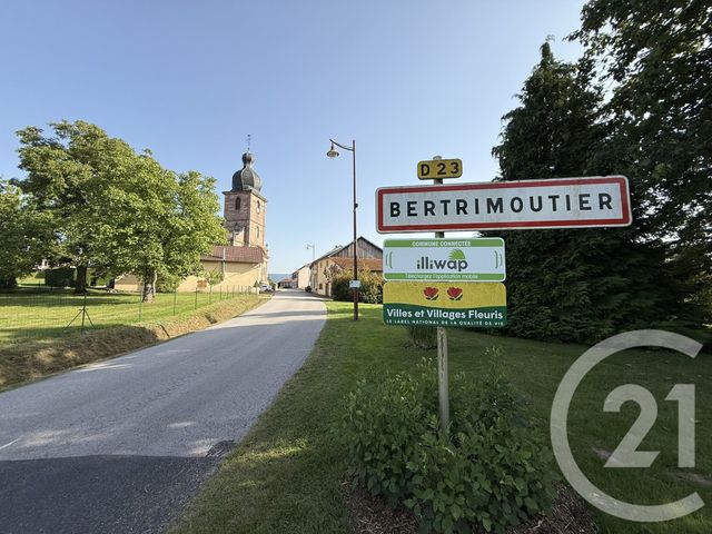 terrain à vendre - 1572.0 m2 - BERTRIMOUTIER - 88 - LORRAINE - Century 21 Céline Jacques Immobilier
